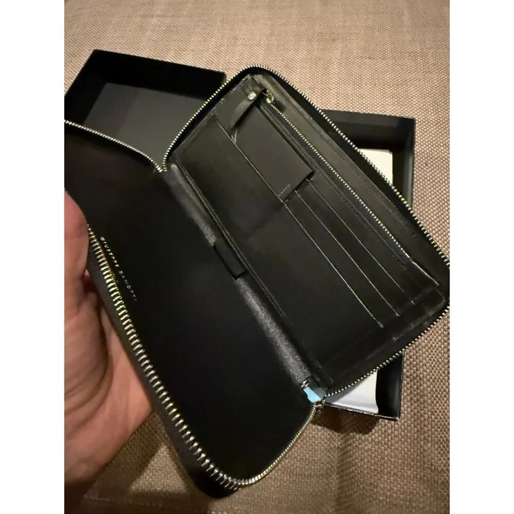 NWT Giuseppe Zanotti Samuel Tortoise Shell Effect Continental Wallet